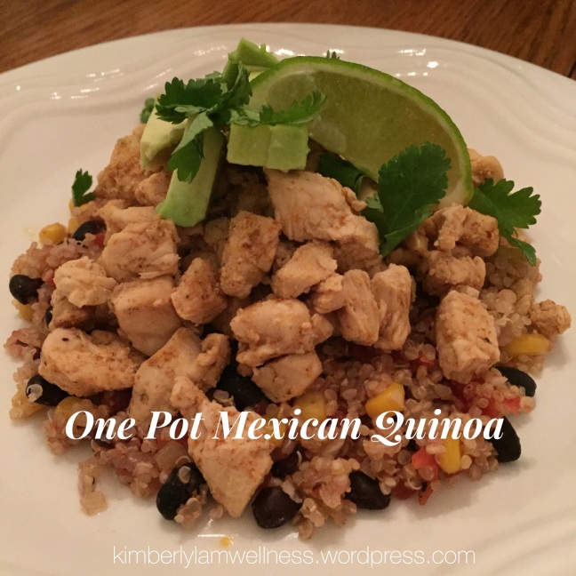 Foodie Friday: Top Three Meals of This Week's Meal Plan- One Pot Mexican Quinoa